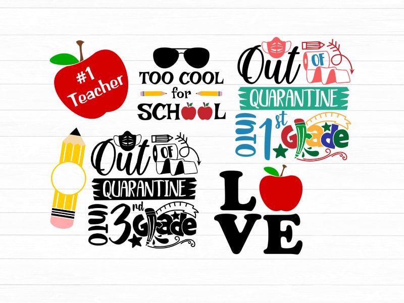 back to school svg