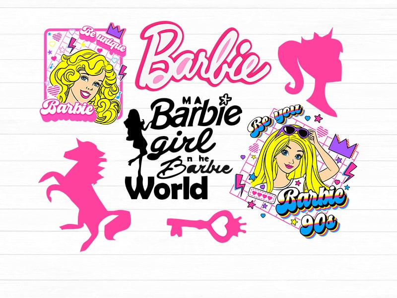 barbie svg