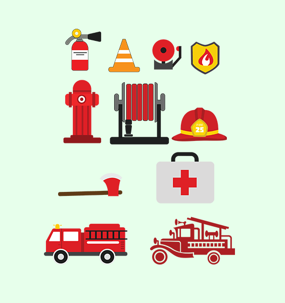 fire truck svg