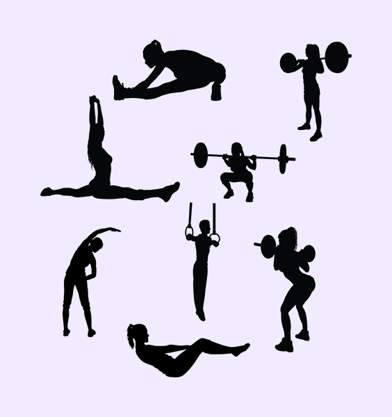 gymnast svg