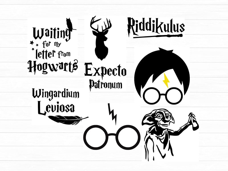 harry potter svg