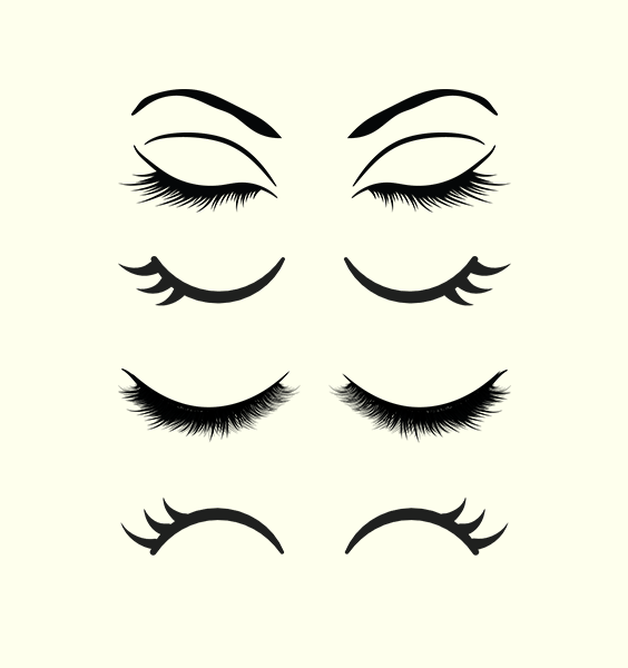 lashes svg