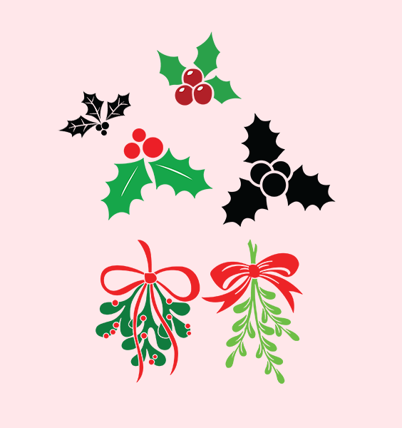 mistletoe svg