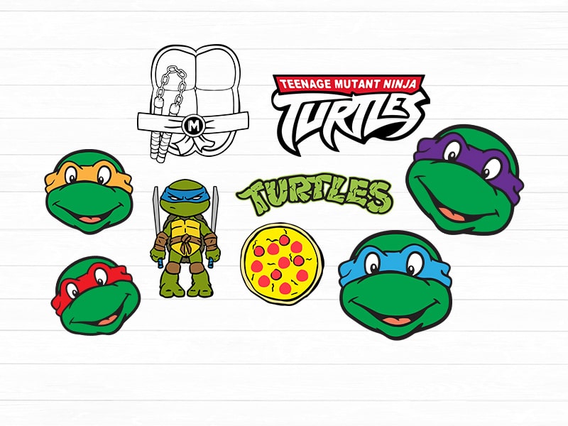 ninja turtle svg