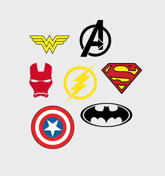 superhero svg