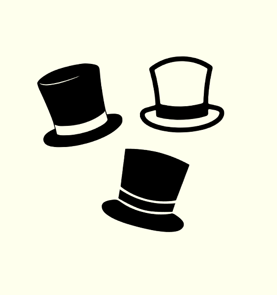 top hat svg