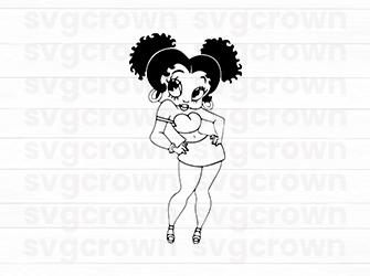 afro women svg