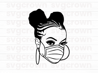 afro women svg