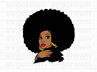 afro women svg