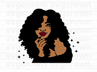 afro women svg