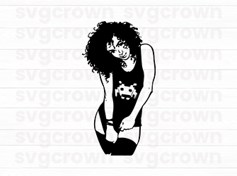 afro women svg