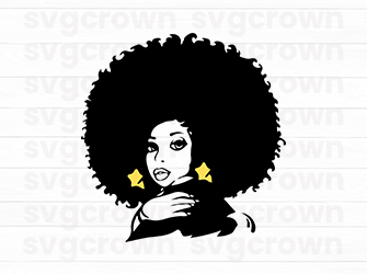 afro women svg