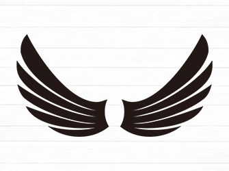 Angel wings svg