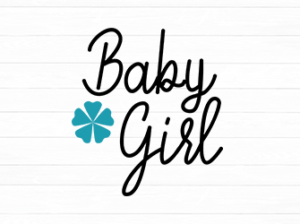 baby girl svg