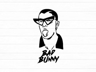 bad bunny svg