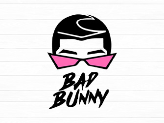 colored svg bad bunny