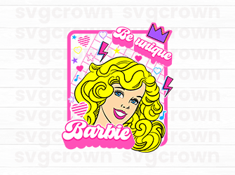 barbie svg