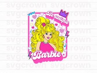 barbie svg