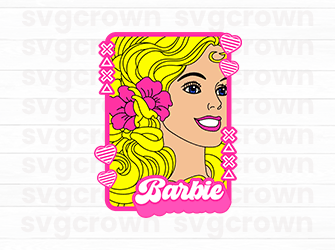 barbie svg