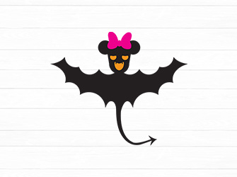 minnie bat svg