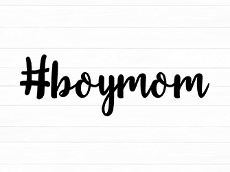 boy mom svg cutting file