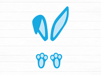 bunny ear svg