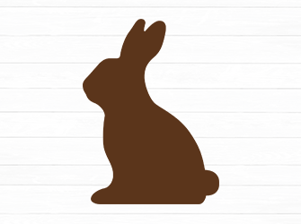 choco bunny svg