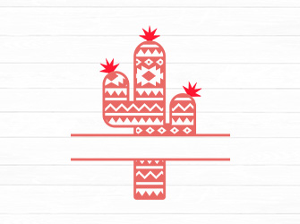 cactus svg banner