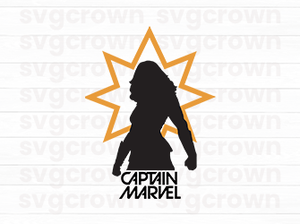 captain marvel svg