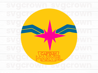 captain marvel svg