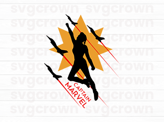 captain marvel svg