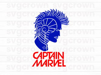 captain marvel svg