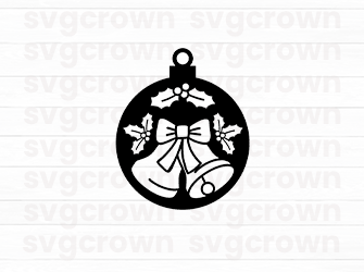bell ornament svg