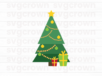 christmas tree svg
