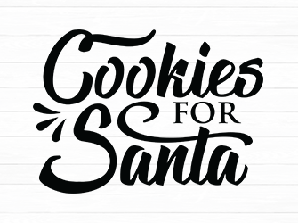 cookies for santa svg