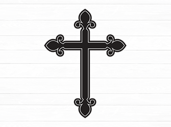 simple cross svg