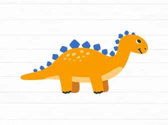 dinosaur banner