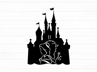 free disney castle svg