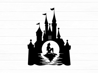 disney castle cricut file