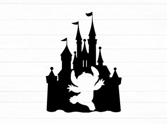 disney castle free svg