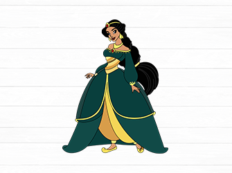 disney princess svg