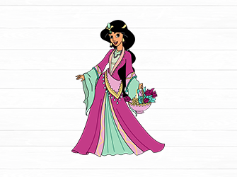 disney princess svg