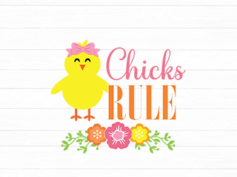 chicks rules svg
