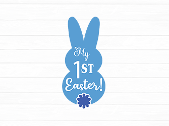 my 1st easter svg