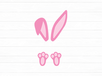 bunny head svg