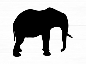 new Elephant svg