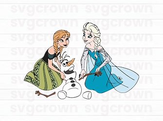 frozen svg