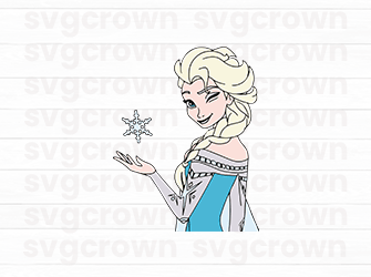 frozen svg