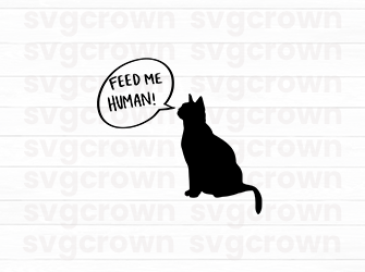 funny cat svg