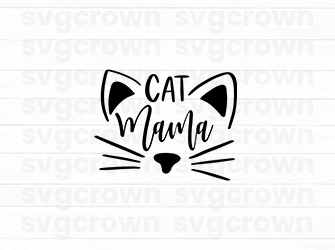 funny cat svg